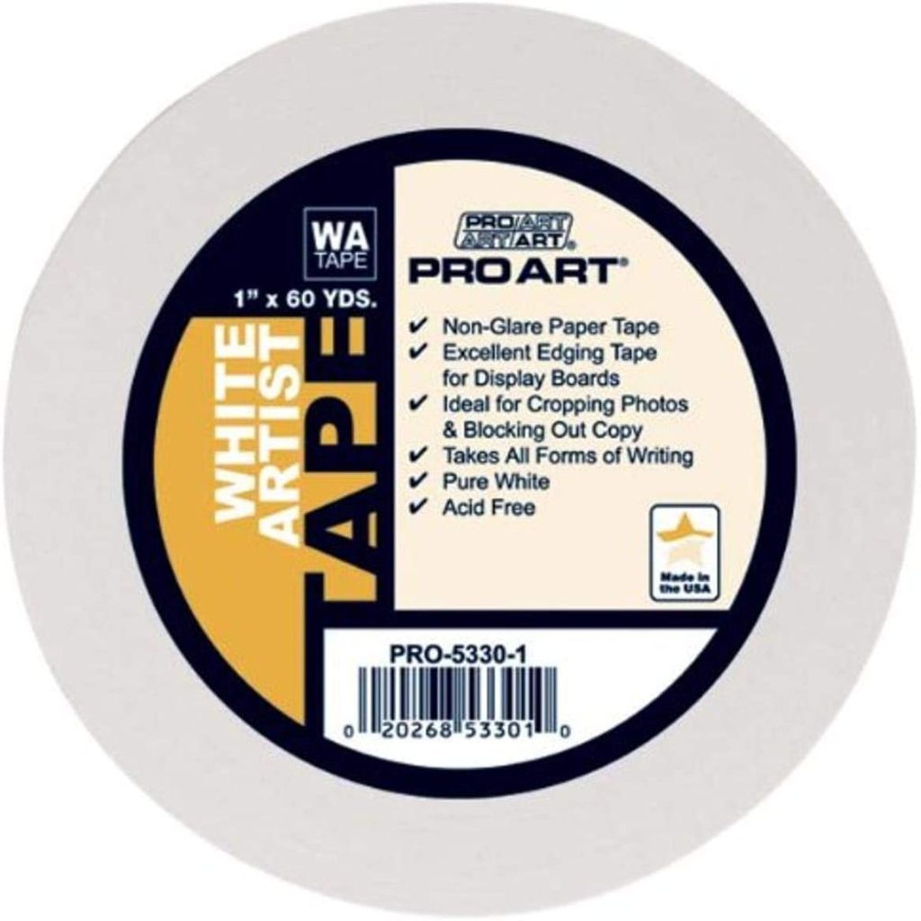 How To Erase Colored Pencils 6 Pro Art White Artist Tape